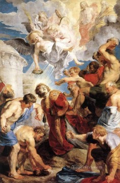 El Martirio de San Esteban Barroco Peter Paul Rubens Pinturas al óleo